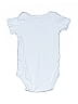 Carter's Solid Blue Short Sleeve Onesie Size Newborn (estimated) - photo 2
