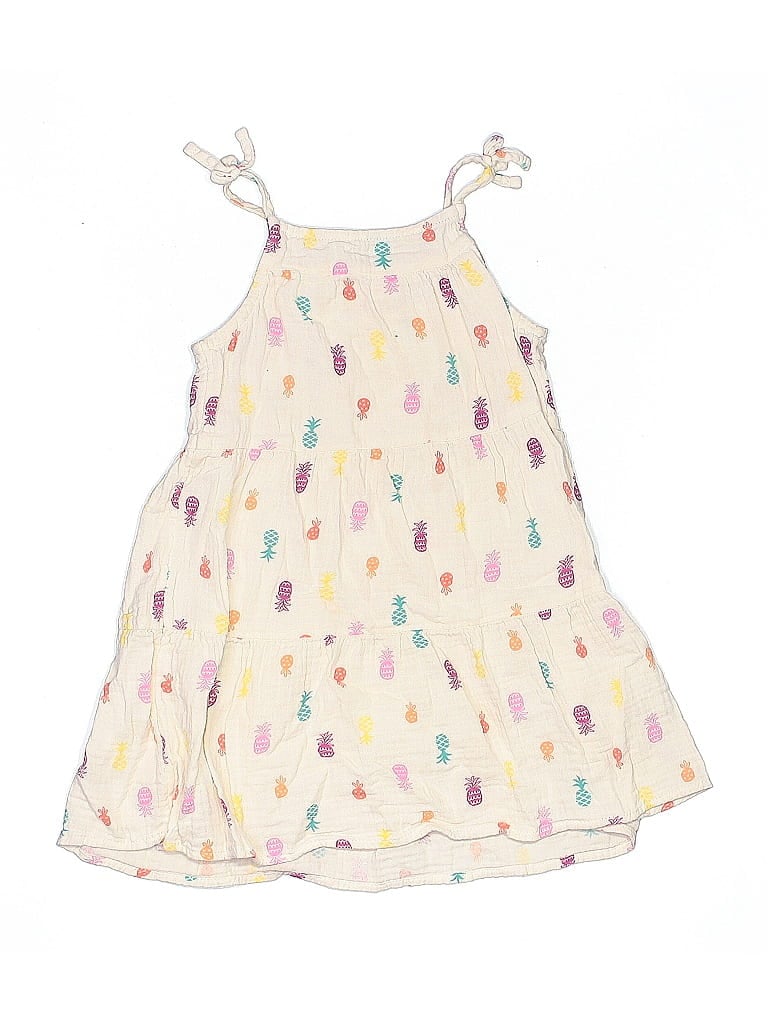 Pre-owned Cat & Jack Kids' Dress In White