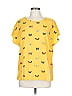 Unbranded Yellow Short Sleeve Top Size L - photo 1