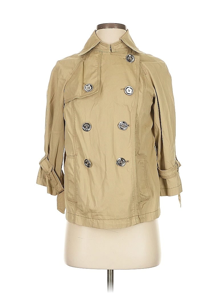 Pre-owned Michael Michael Kors Jacket In Brown