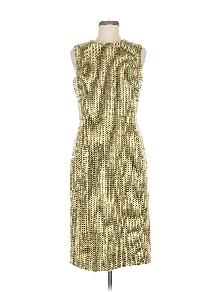 Pre-owned Barneys New York Cocktail Dress In Gold