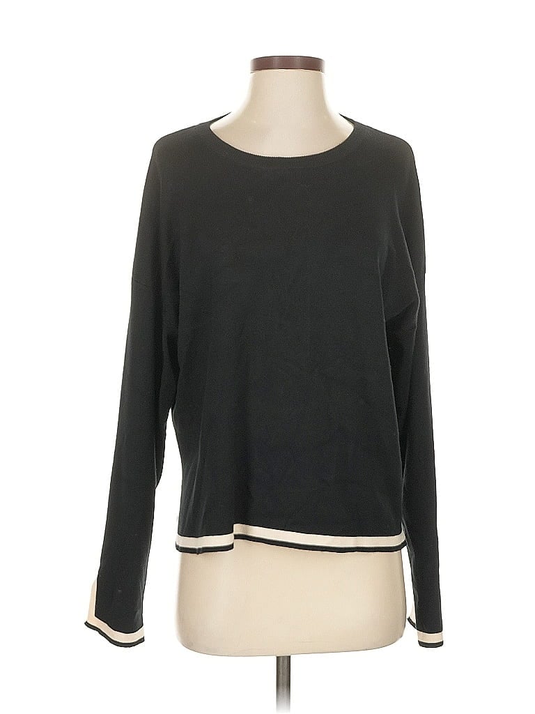 Pre-owned Unbranded Pullover Sweater In Black