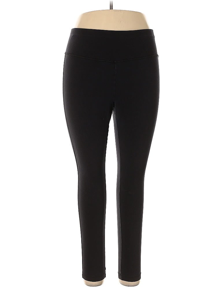 Pre-owned St. John's Bay Active Pants In Black