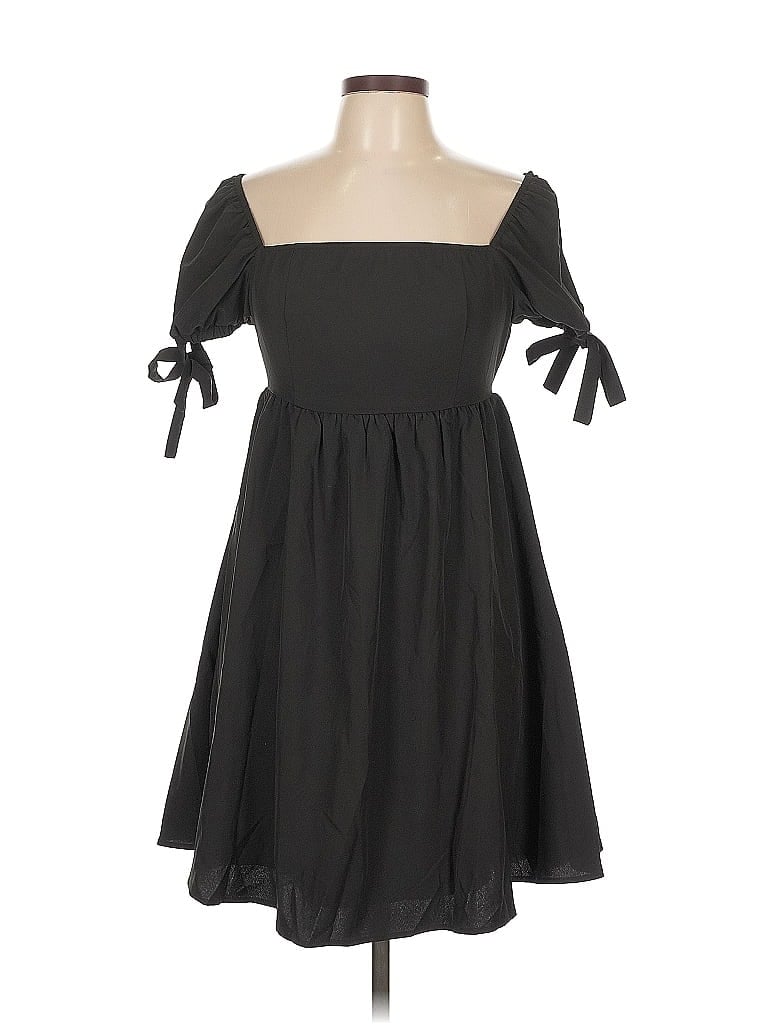 Pre-owned Exlura Casual Dress In Black