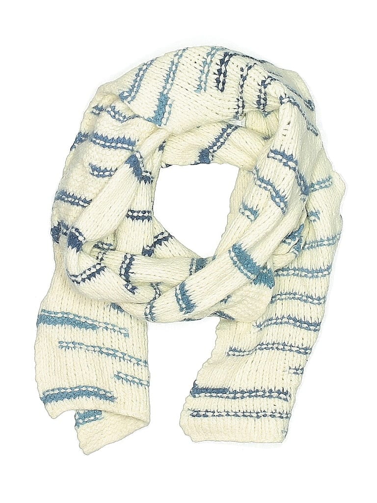 Pre-owned Unbranded Scarf In Blue