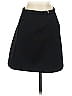 Madewell 100% Polyester Solid Black Formal Skirt Size 0 - photo 2