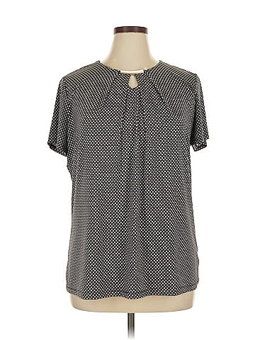 Liz Claiborne Career Short Sleeve Blouse (view 1)