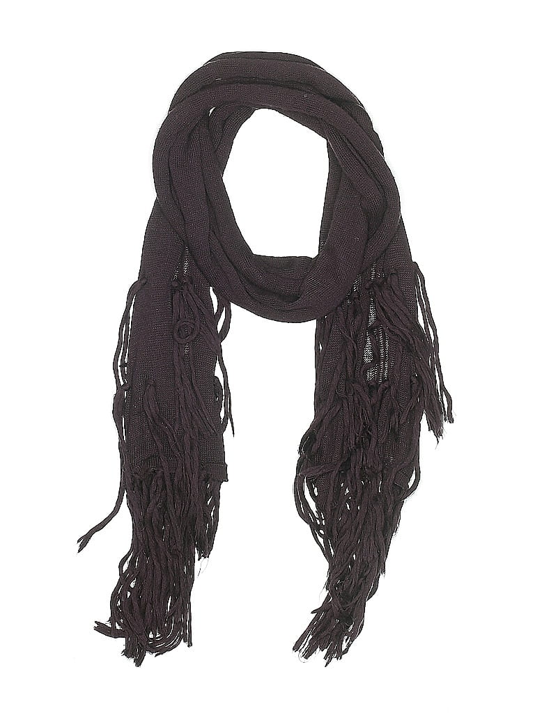 Pre-owned Unbranded Scarf In Burgundy