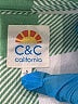 C&C California Checkered-gingham Green Long Sleeve Blouse Size S - photo 7