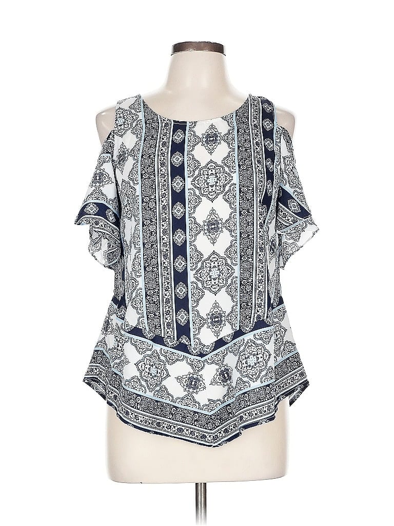 Pre-owned Bcx Cardigan Sweater In Blue