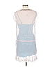 Ginger & Java 100% Silk Blue Cocktail Dress Size L - photo 2