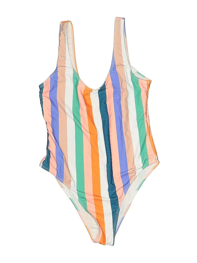 Pre-owned Unbranded One Piece Swimsuit In White