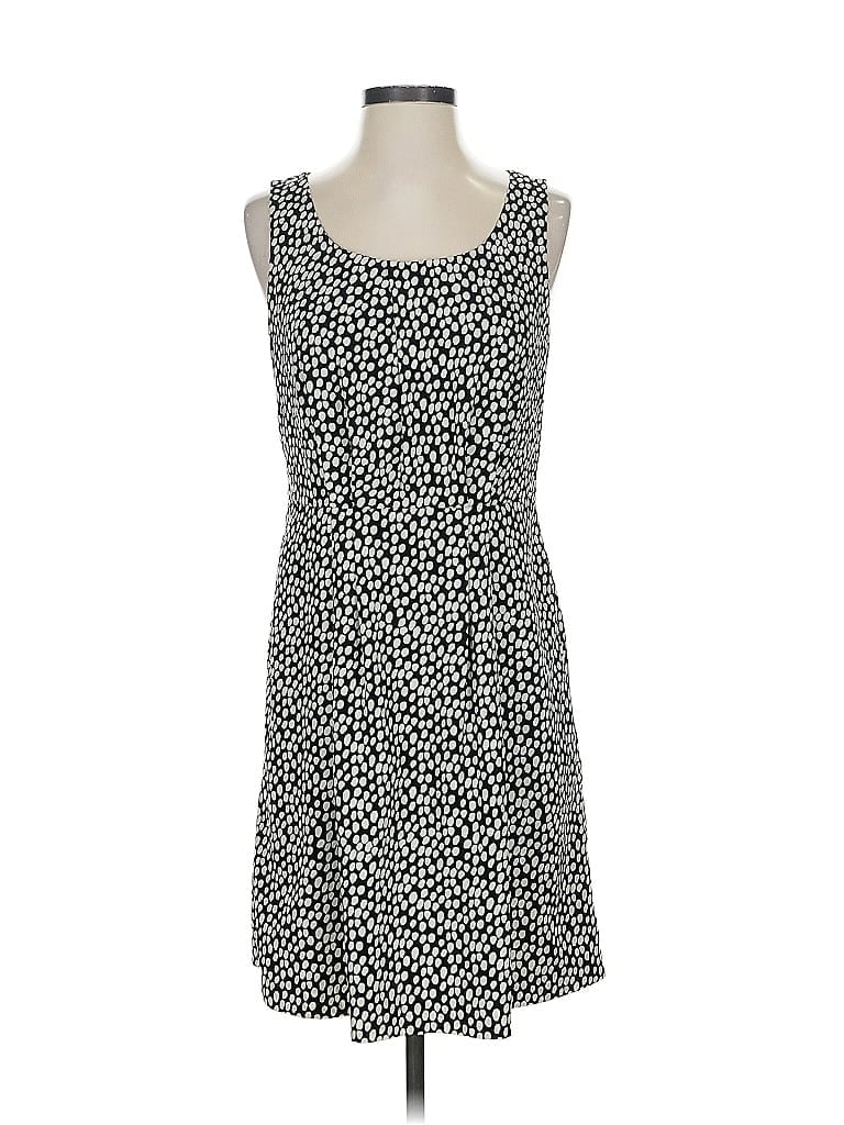 Pre-owned Ann Taylor Loft Casual Dress In Gray