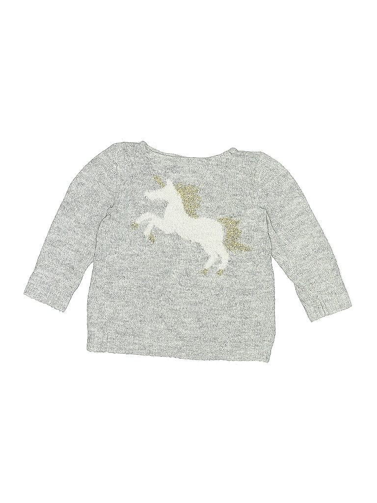 CARTER'S Pre-owned Kids' Pullover Sweater In Silver