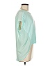 Ambiance Apparel 100% Rayon Green Short Sleeve Top Size M - photo 4