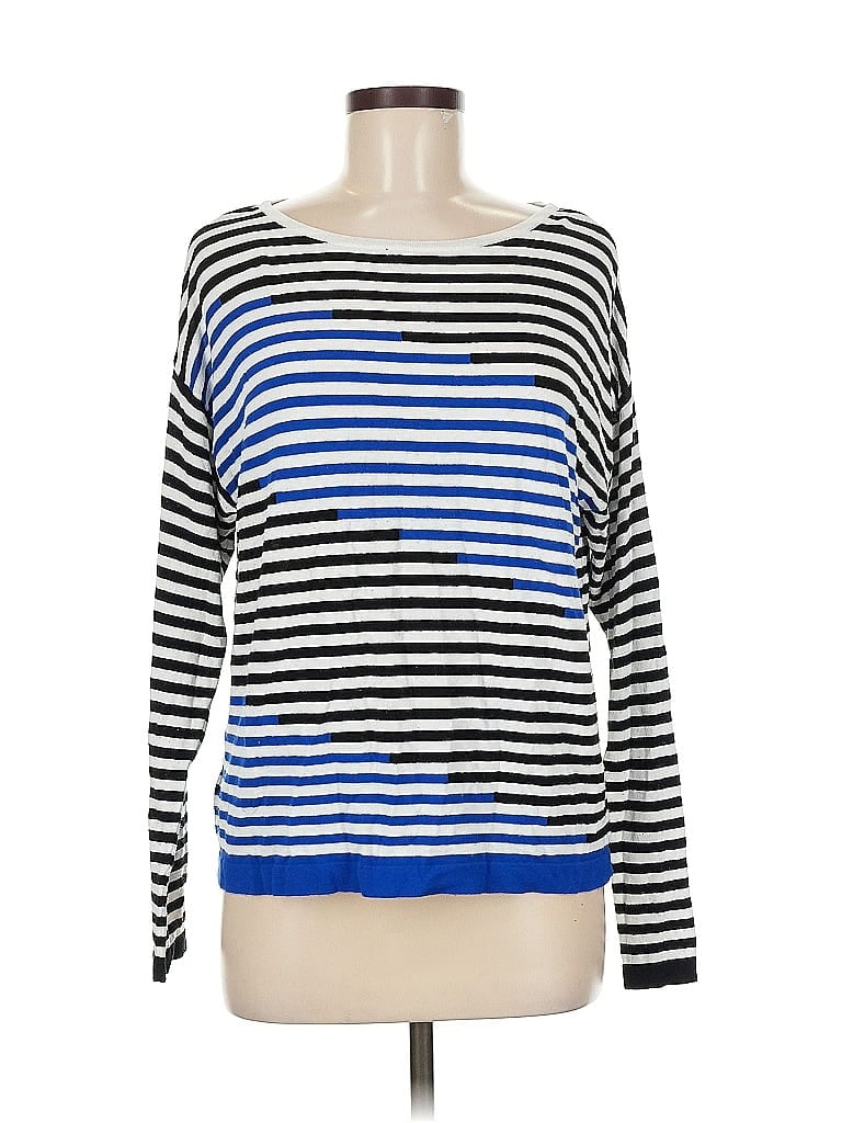 Pre-owned Ann Taylor Pullover Sweater In Blue