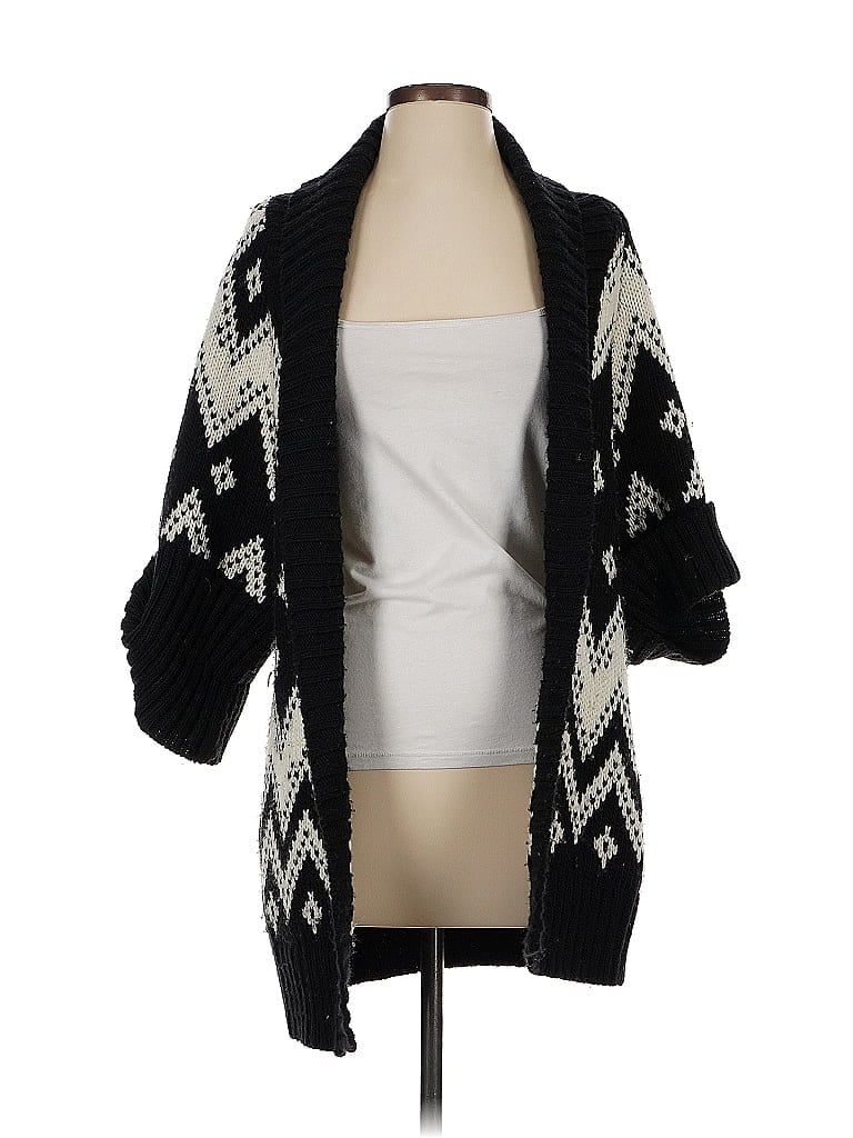 Pre-owned Express Cardigan Sweater In Black