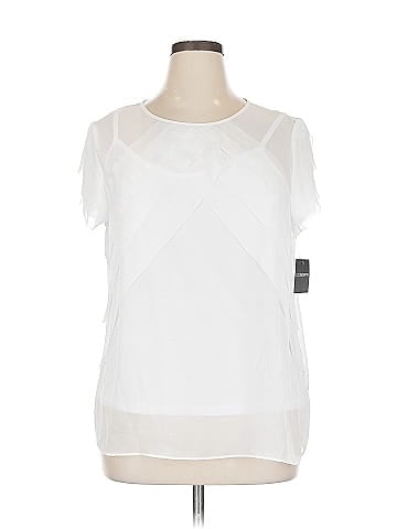 Liz Claiborne Career Short Sleeve Blouse (view 1)