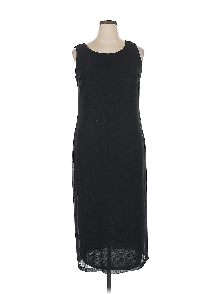 Pre-owned Karin Stevens Casual Dress In Black