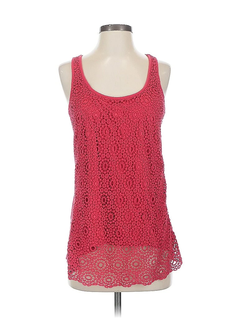 Pre-owned G Collection Sleeveless Blouse In Red