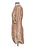 Keepsake 100% Polyester Metallic Gold Cocktail Dress Size 0 - 2 - photo 5
