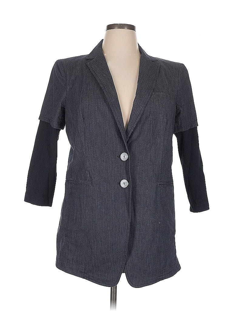 Pre-owned Worth New York Blazer Jacket In Gray