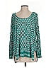 Studio M Teal Long Sleeve Blouse Size XS - photo 1