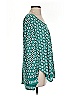 Studio M Teal Long Sleeve Blouse Size XS - photo 4