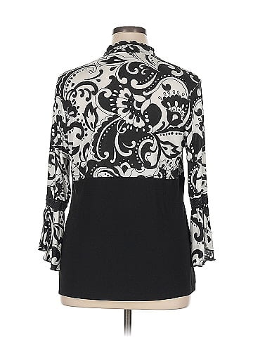 New Directions 3/4 Sleeve Blouse (view 2)