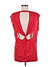 Leith 100% Modal Red Sleeveless T-Shirt Size M - photo 2
