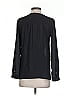 HD in Paris 100% Polyester Black Long Sleeve Blouse Size 2 - photo 2