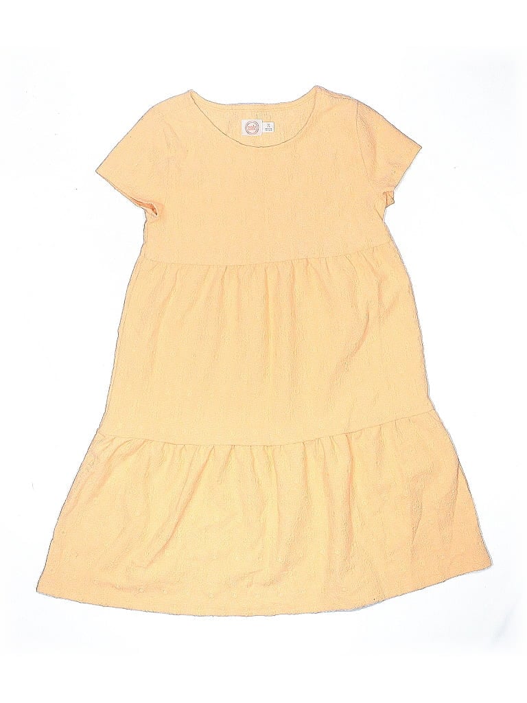 Pre-owned Wonder Nation Kids' Dress In Yellow