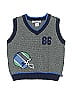 Kitestrings 100% Cotton Blue Sweater Vest 12-18 MO / 18 MO - photo 1