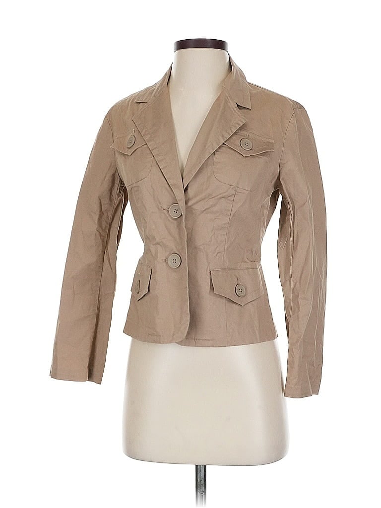 Pre-owned George Blazer Jacket In Brown