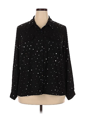 NY Collection Long Sleeve Blouse (view 1)
