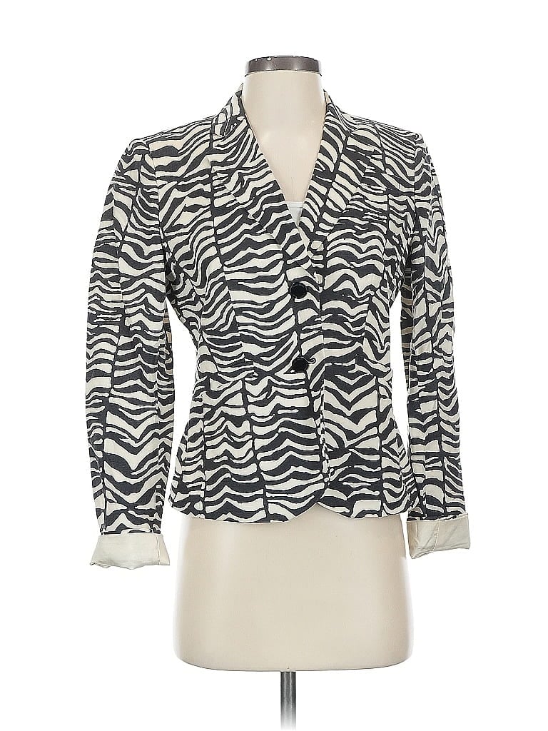 Pre-owned Calvin Klein Blazer Jacket In White