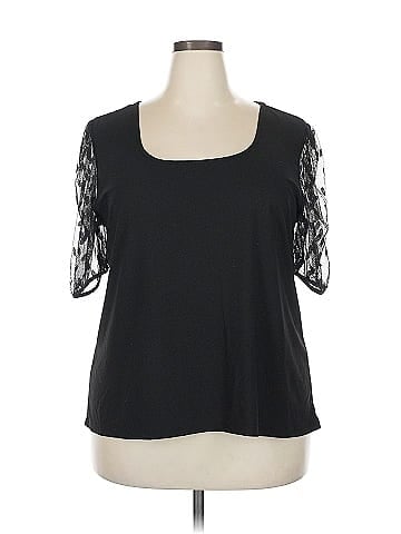 NY Collection Short Sleeve Top (view 1)