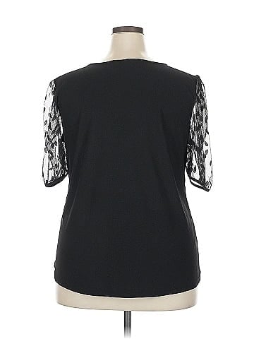 NY Collection Short Sleeve Top (view 2)