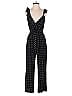 Madewell 100% Viscose Polka Dots Black Jumpsuit Size 0 - photo 1