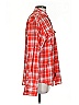 Sean John 100% Cotton Plaid Red Long Sleeve Button-Down Shirt Size S - photo 4