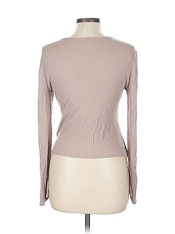 Pink Rose Long Sleeve T-Shirt (view 2)