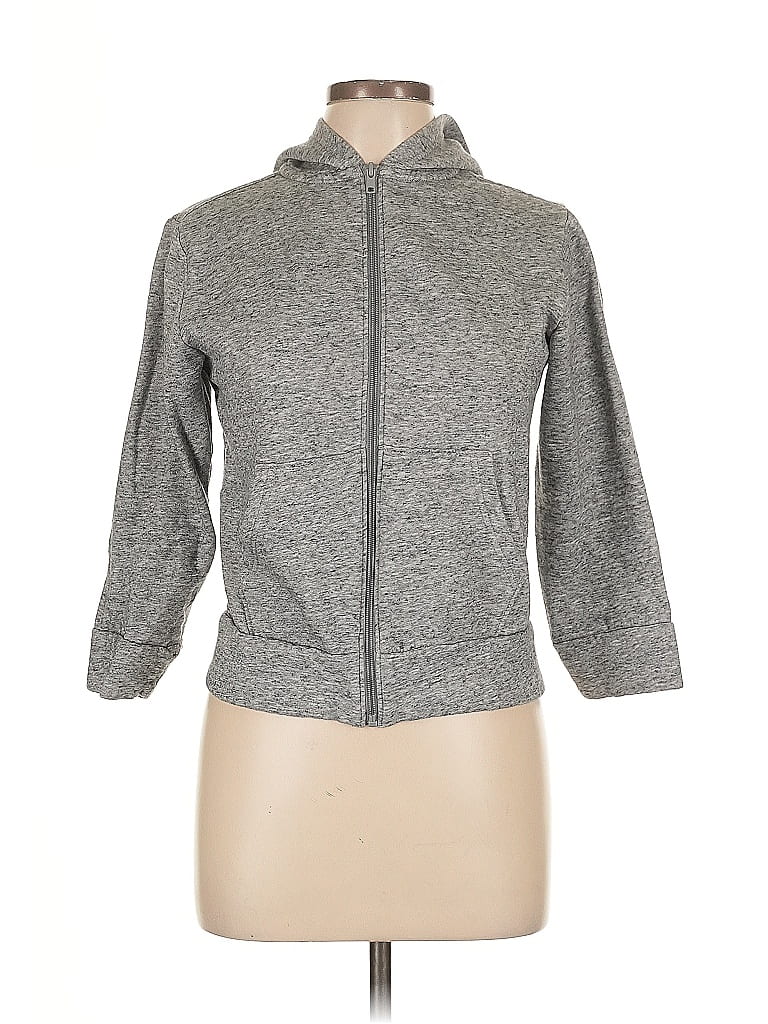 OLD NAVY Pre-owned Zip Up Hoodie In Gray