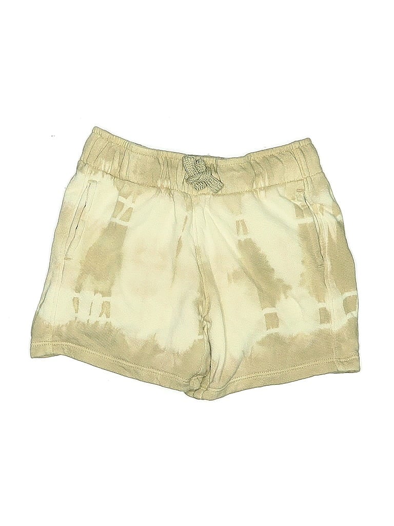 Pre-owned Cat & Jack Kids' Khaki Shorts In Gold