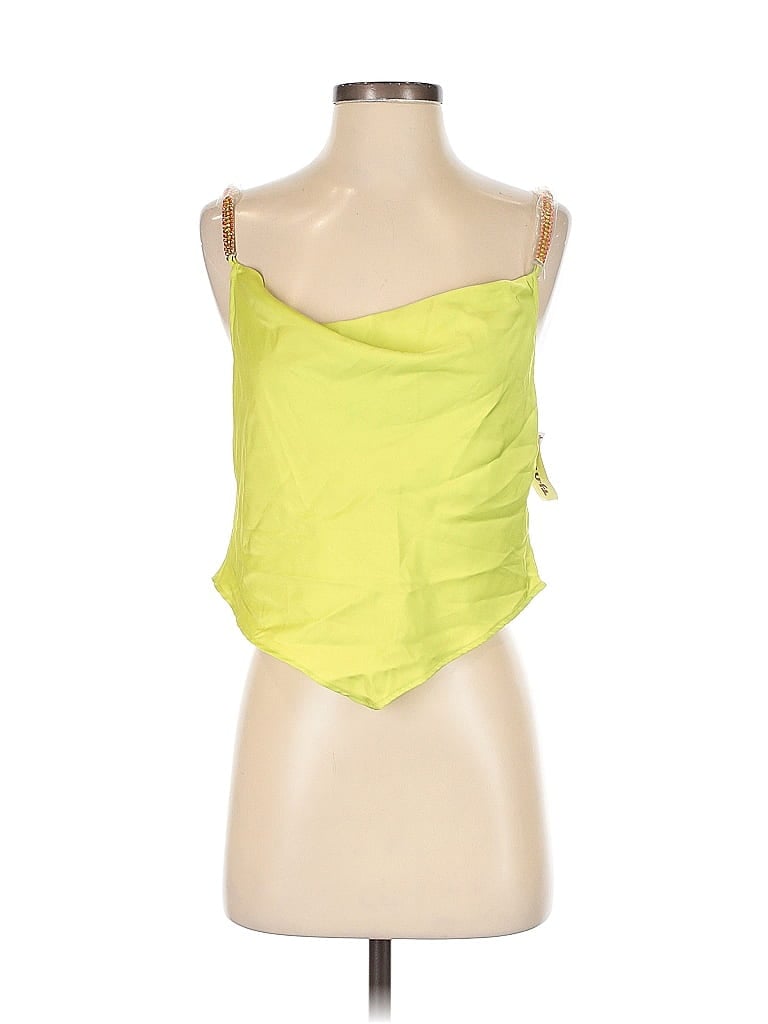 Pre-owned Rachel Zoe Tjx Sleeveless Top Green Strapless Neckline Tops