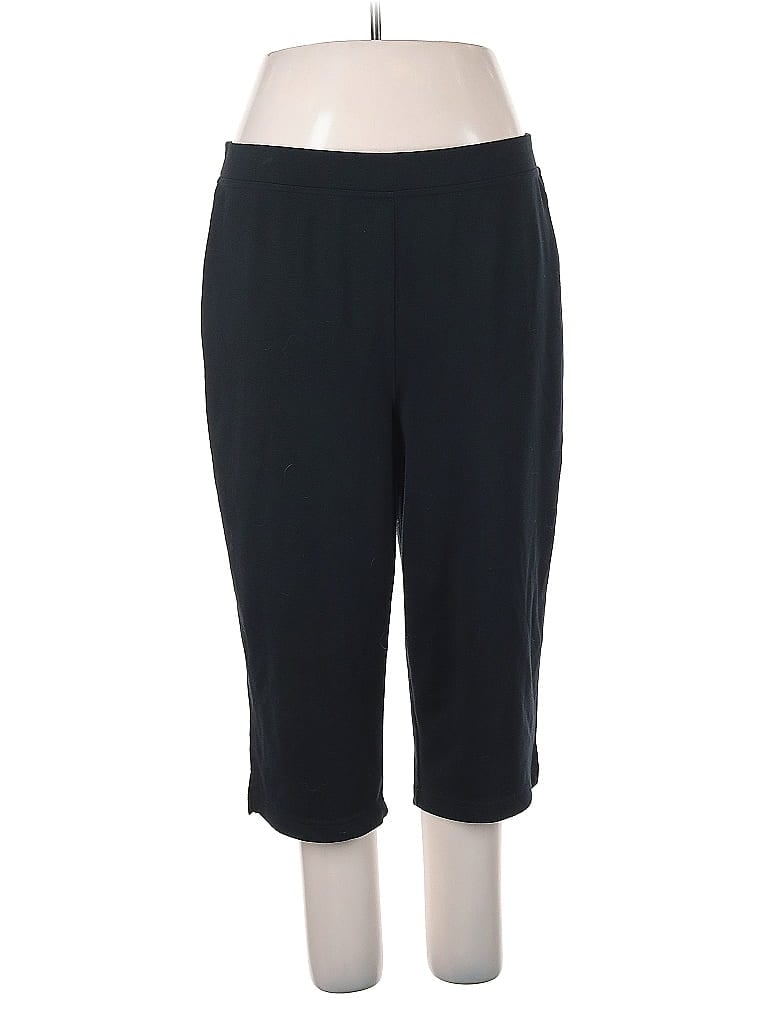 WOMAN WITHIN Pre-owned Active Pants In Black