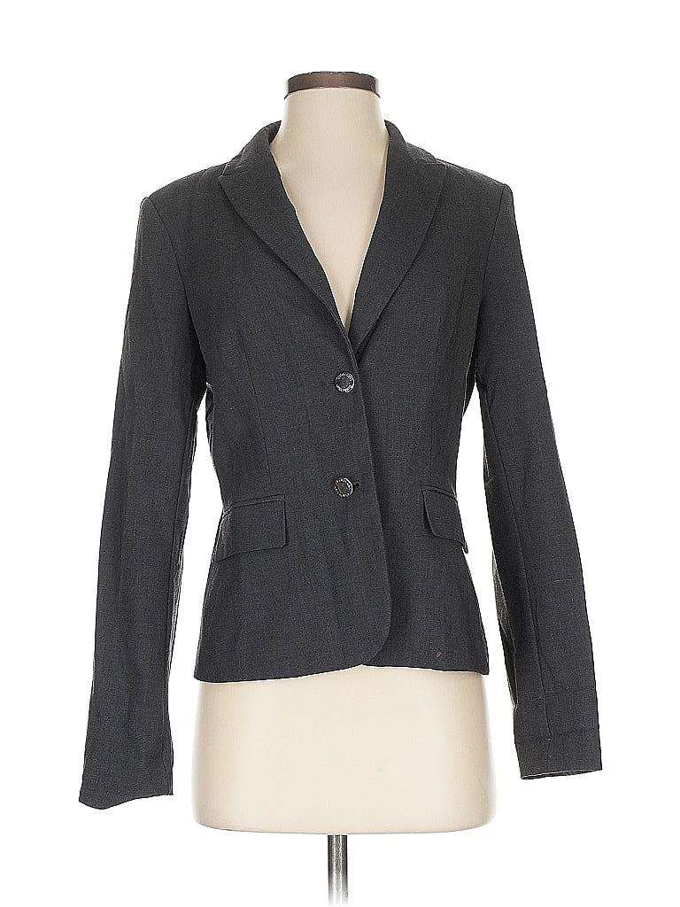 Pre-owned Calvin Klein Blazer Jacket In Gray
