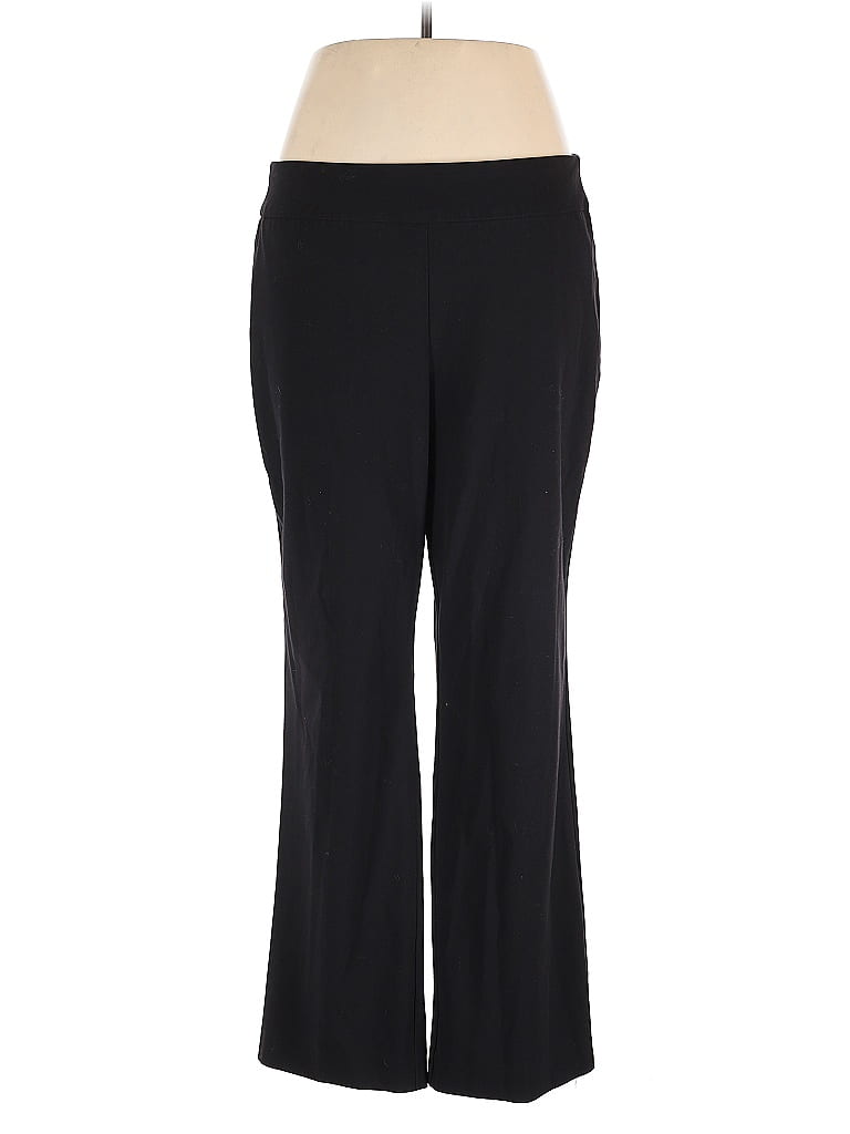 Pre-owned Roz & Ali Dress Pants In Black