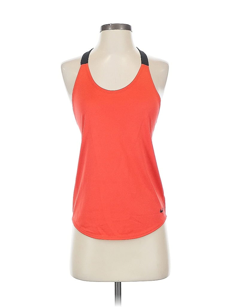 Pre-owned Nike Active Tank Top In Orange