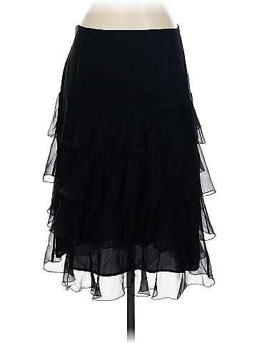 BCBGMAXAZRIA Silk Skirt (view 2)