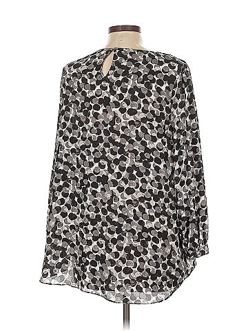 IMNYC Isaac Mizrahi Long Sleeve Blouse (view 2)